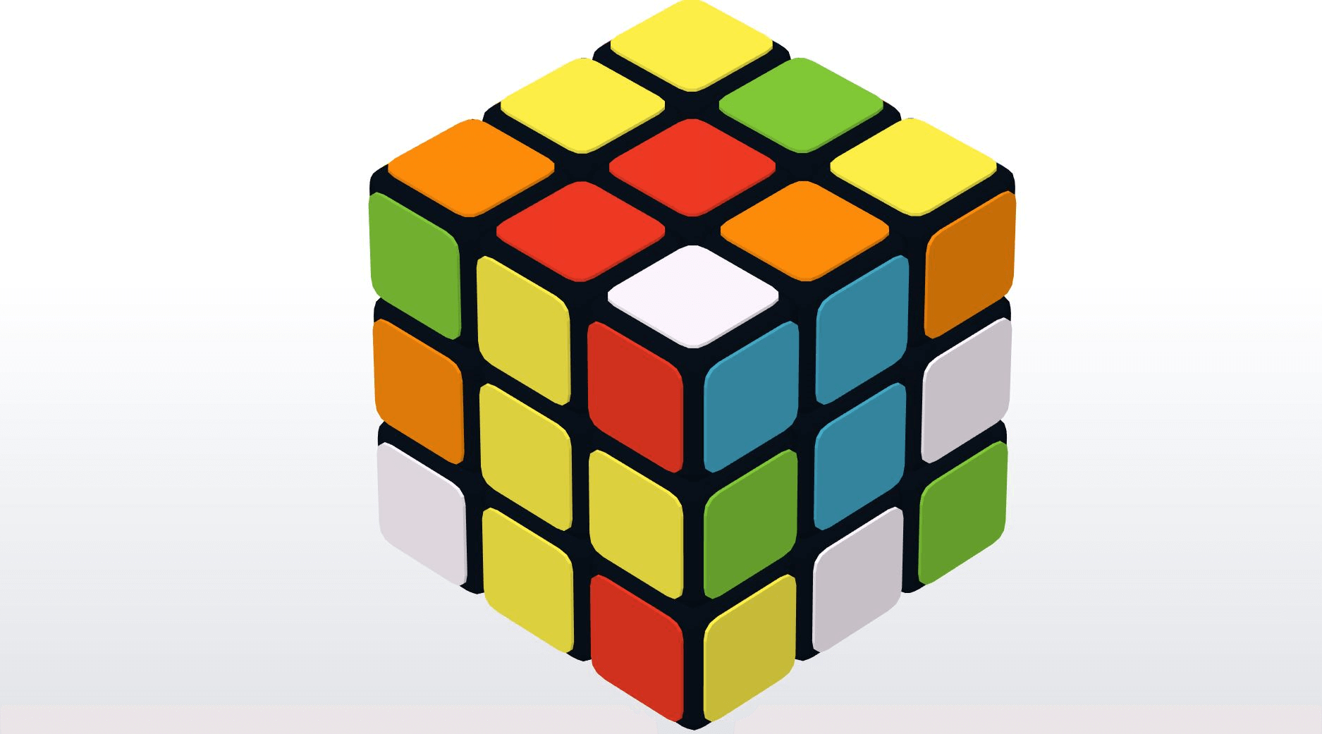 3D酷炫拼魔方游戏